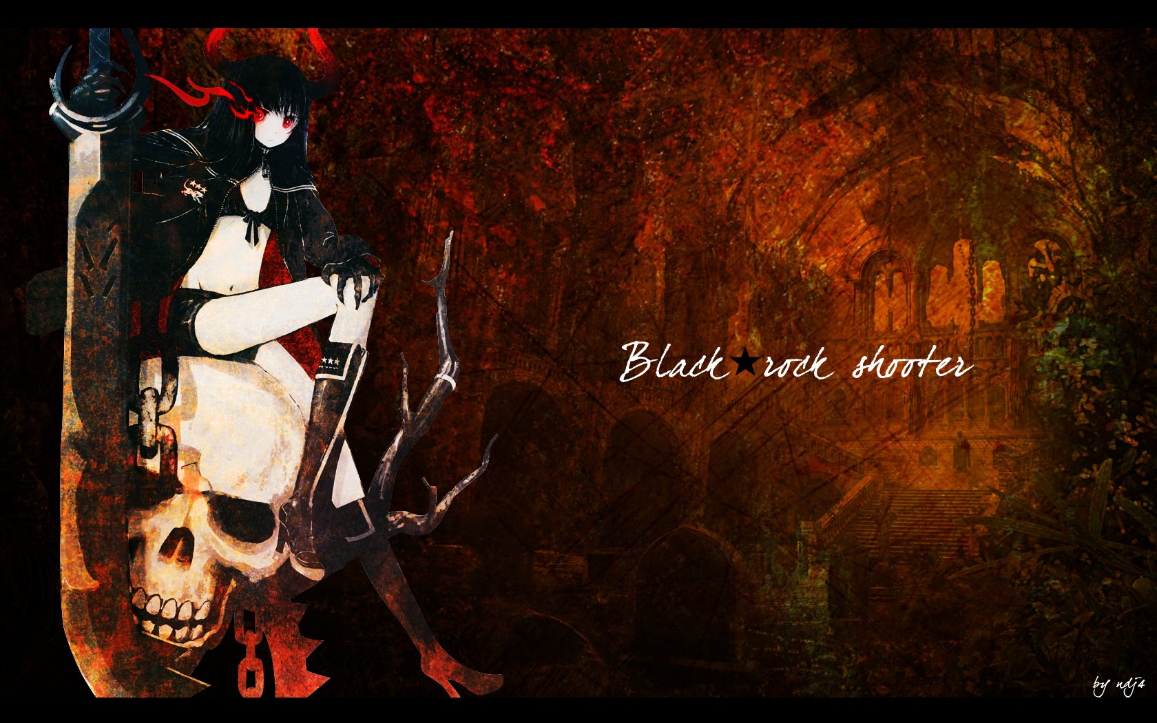 Wallpapers Manga Black Rock Shooter Black rock shooter