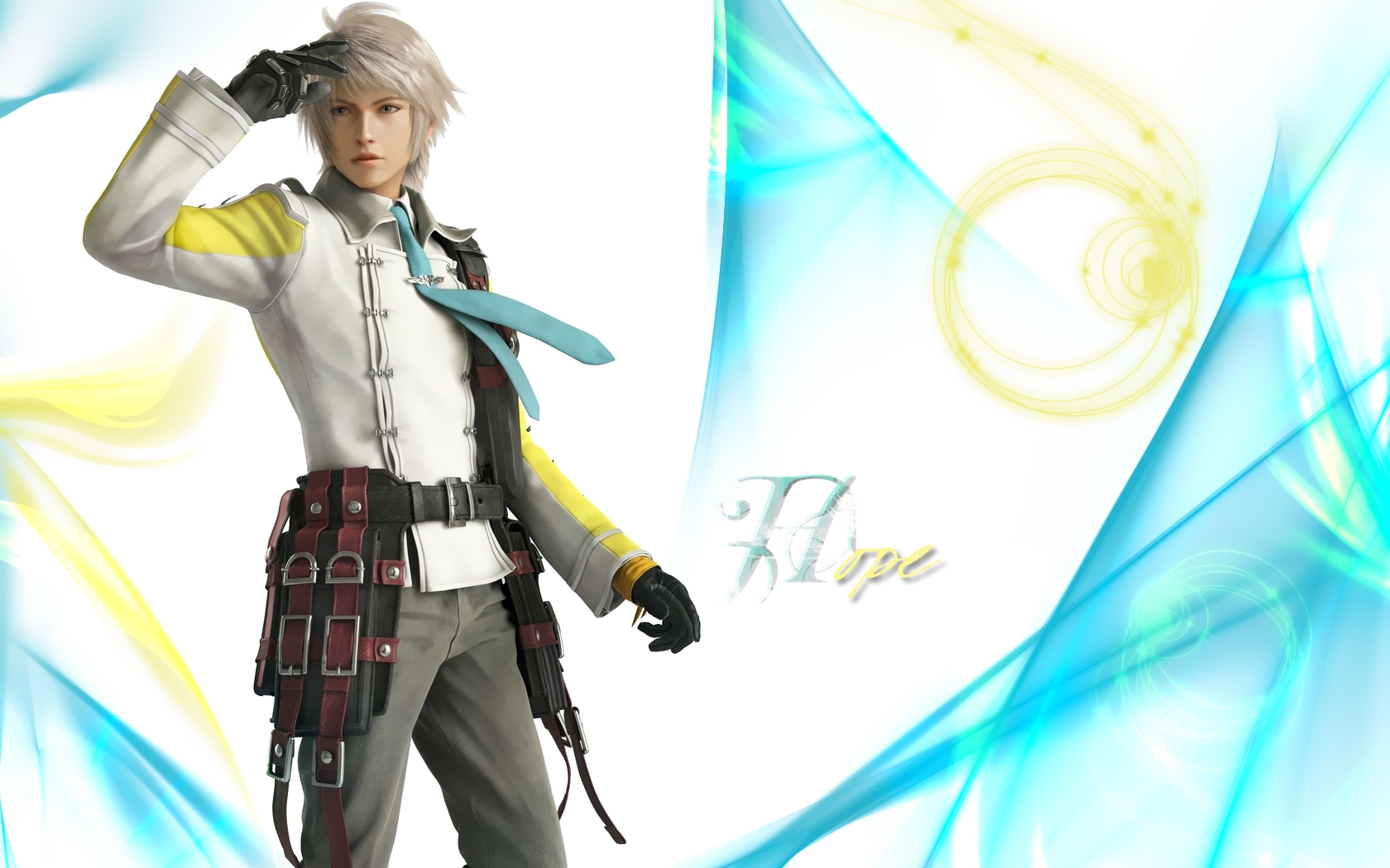 Fonds d'cran Jeux Vido Final Fantasy XIII-2 Hope Estheim