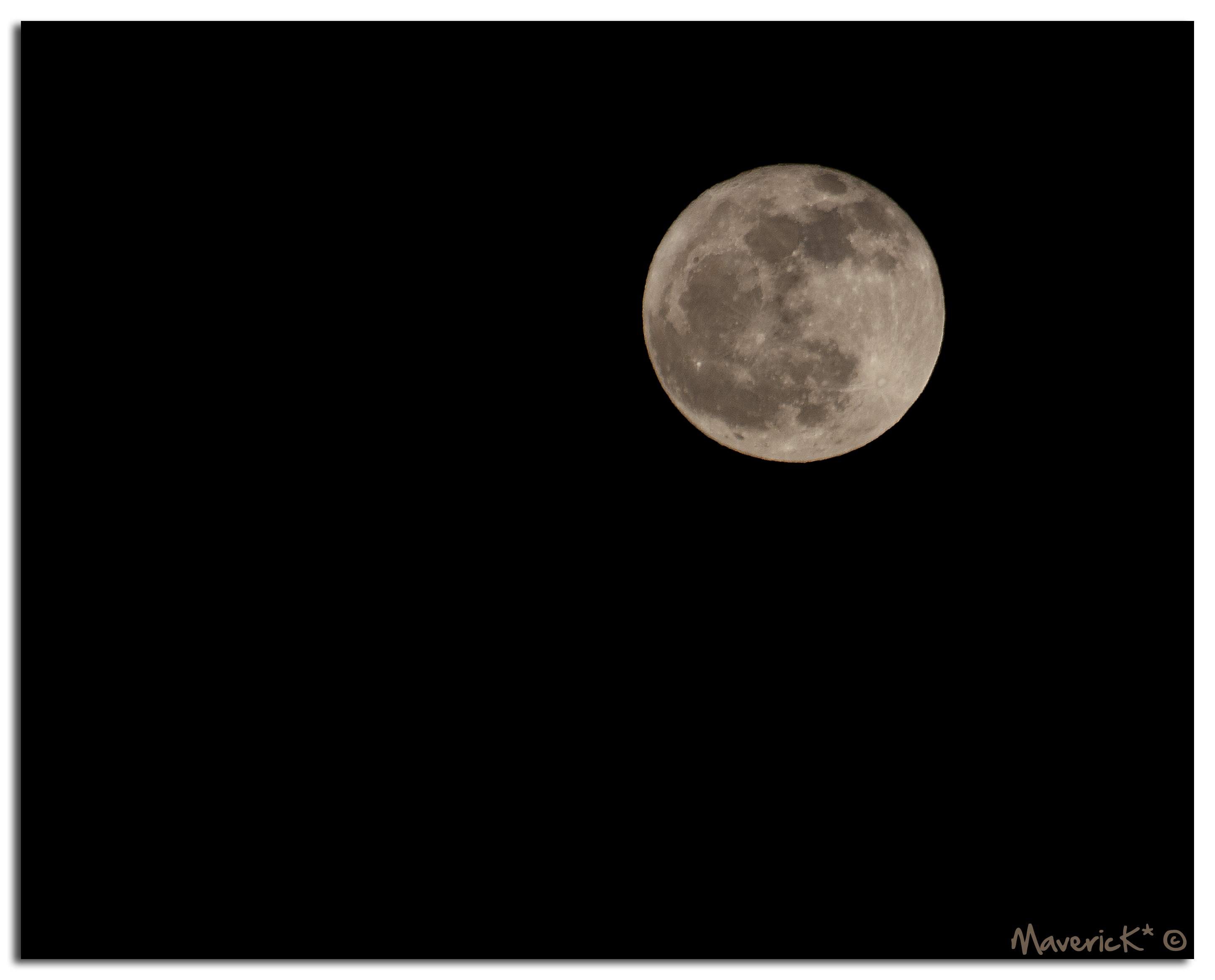 Fonds d'cran Espace Lune La Lune est belle...