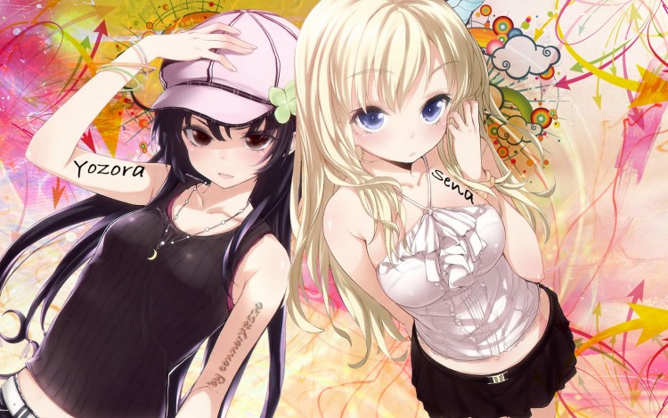 Wallpapers Manga Miscellaneous Boku Wa Tomodachi Ga Sukunai (Sena - Yozora)