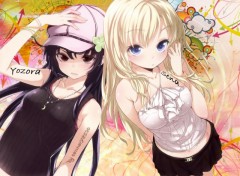 Fonds d'cran Manga Boku Wa Tomodachi Ga Sukunai (Sena - Yozora)