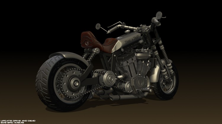 Wallpapers Digital Art 3D - Zbrush Drive and dead update 01