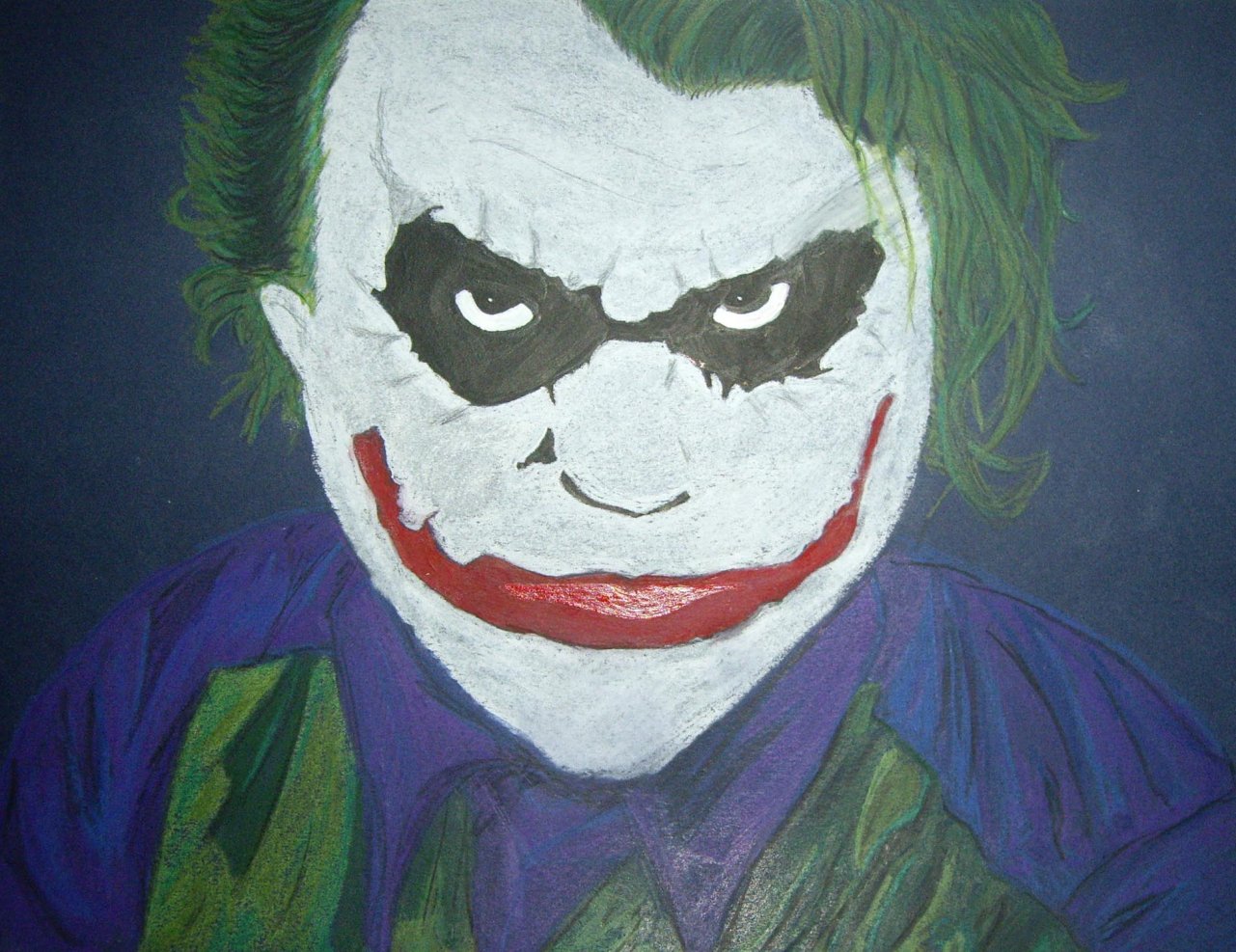 Wallpapers Art - Pencil Movies - TV Soaps Joker Face