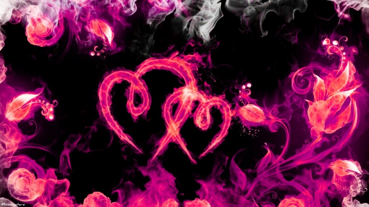 Wallpapers Digital Art Love - Friendship Fire Love