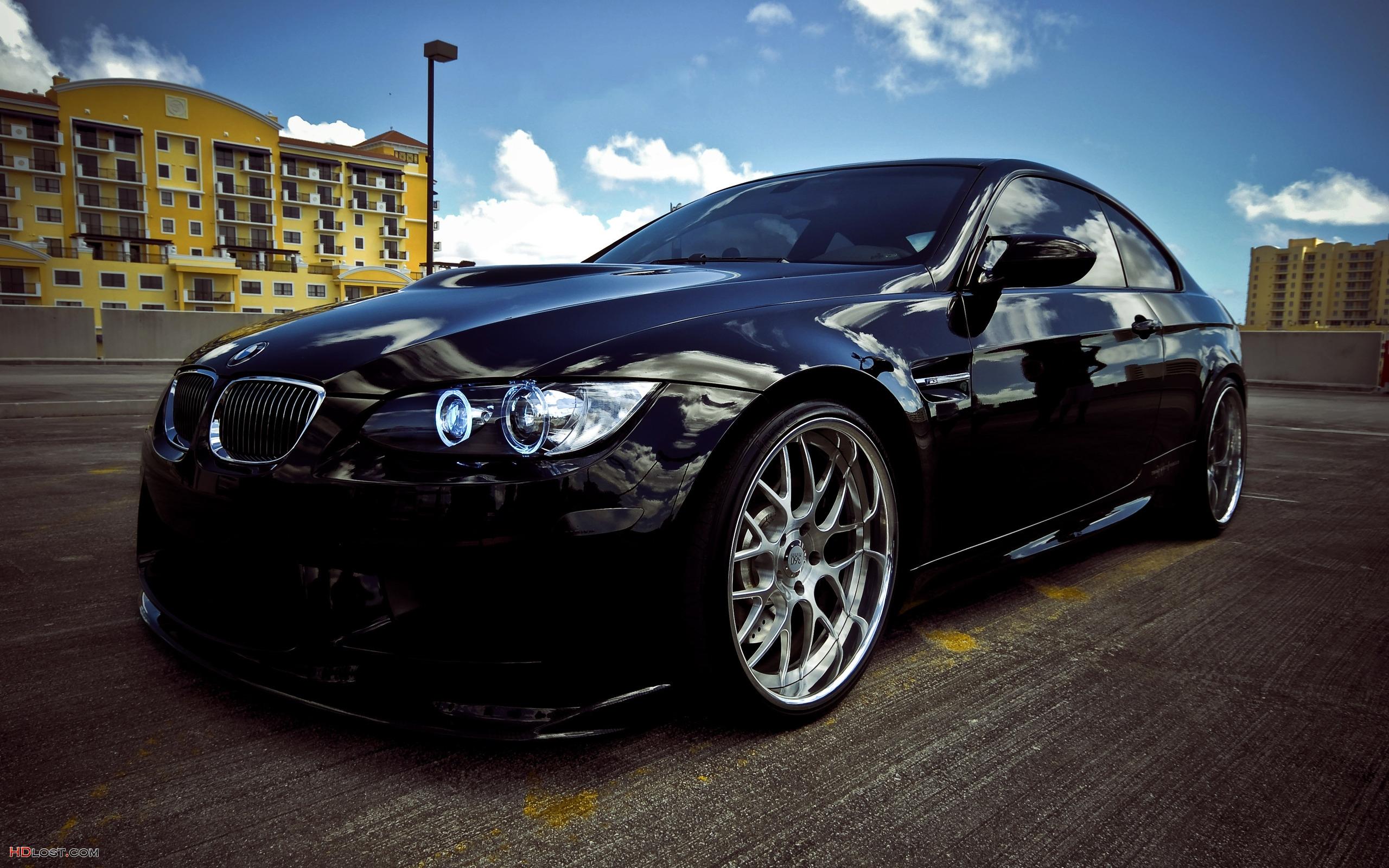 Wallpapers Cars BMW BMW M3 2010 Black 