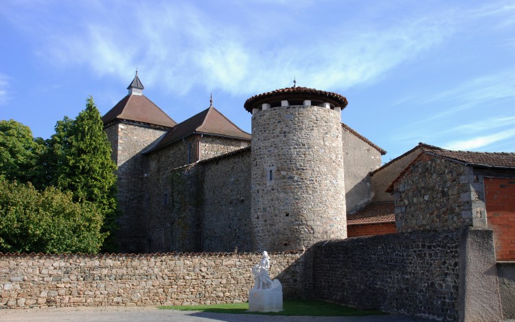 Fonds d'cran Constructions et architecture Chteaux - Palais chateau de Grezolles ,Loire 42