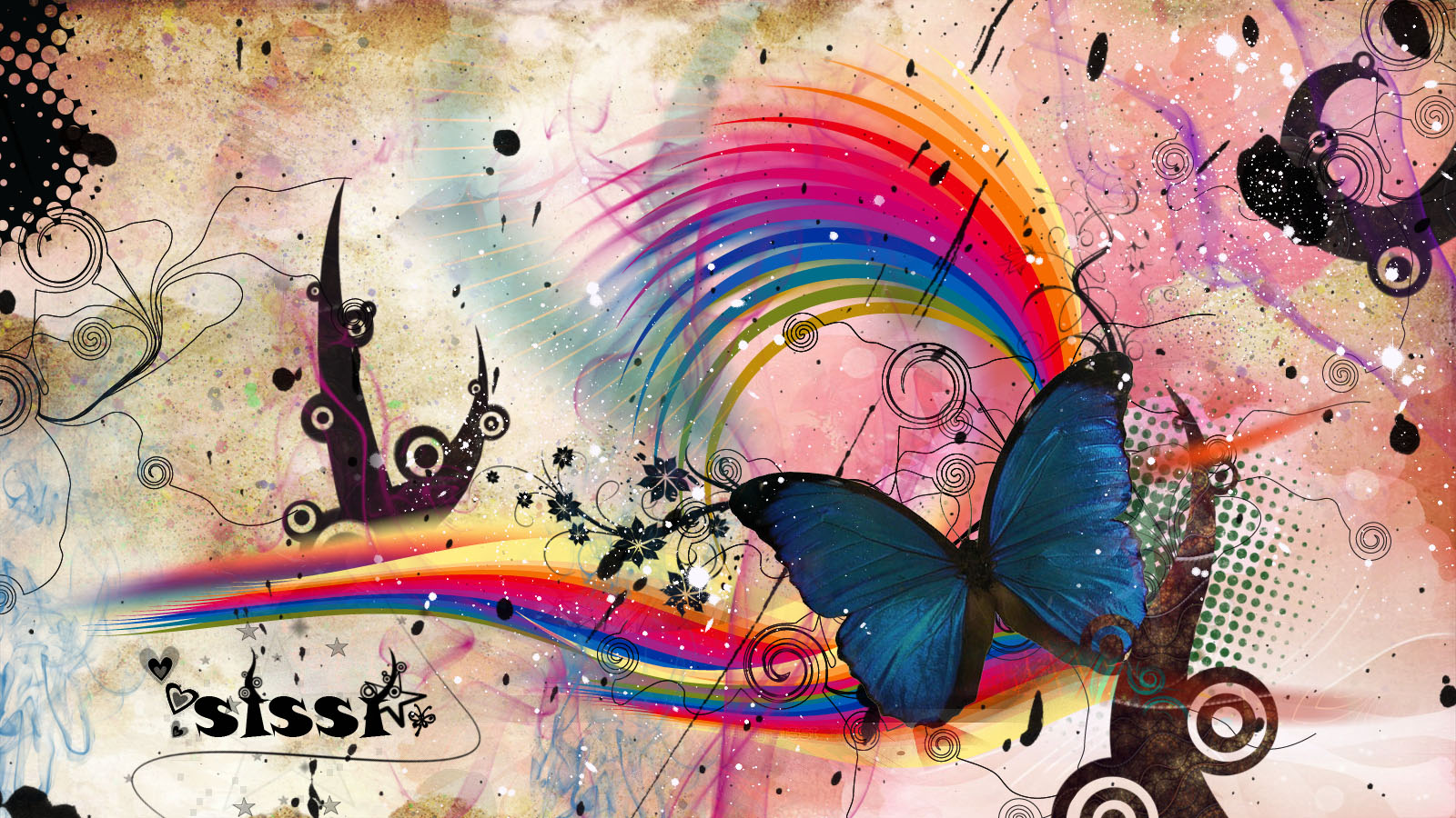 Wallpapers Digital Art Animals Butterfly