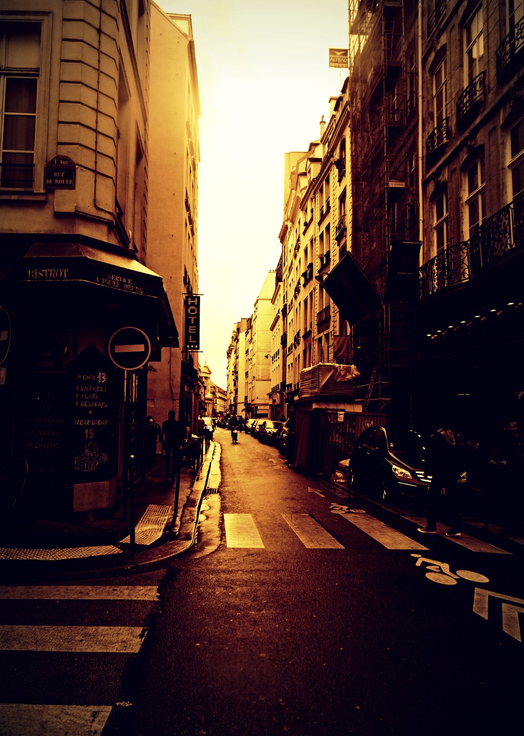 Fonds d'cran Constructions et architecture Rues - Ruelles Rue de Paris