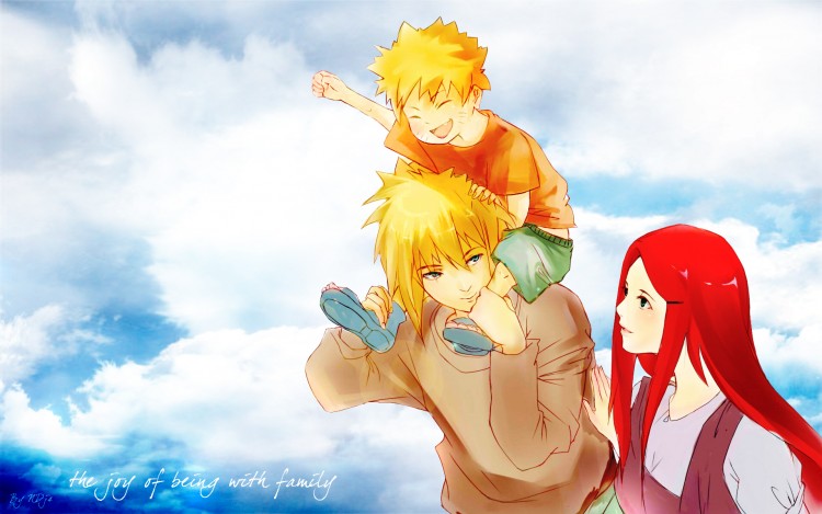 Fonds d'cran Manga Naruto Naruto family