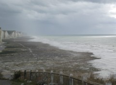 Fonds d'cran Nature falaises de Ault