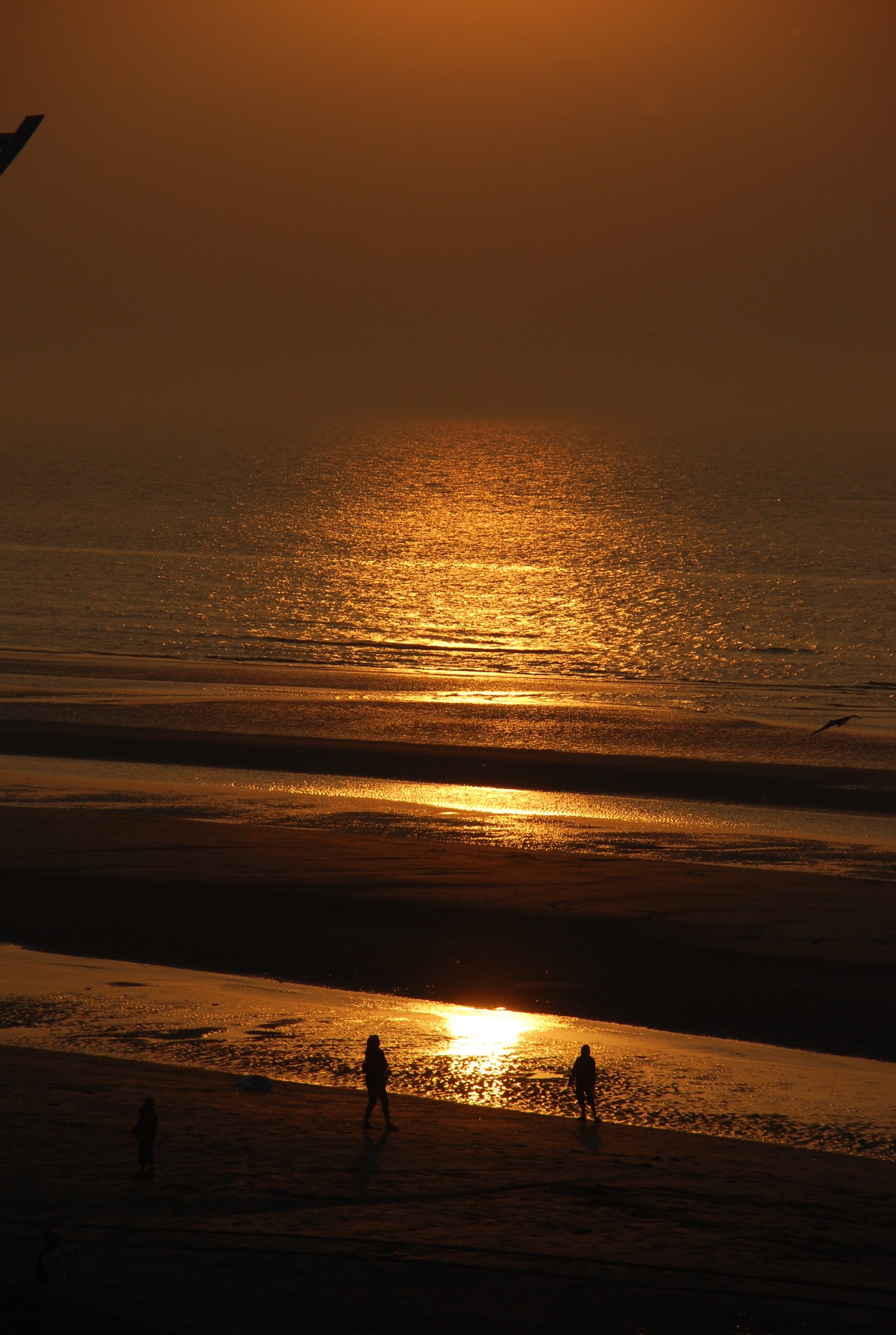 Fonds d'cran Nature Couchers et levers de Soleil Cte belge