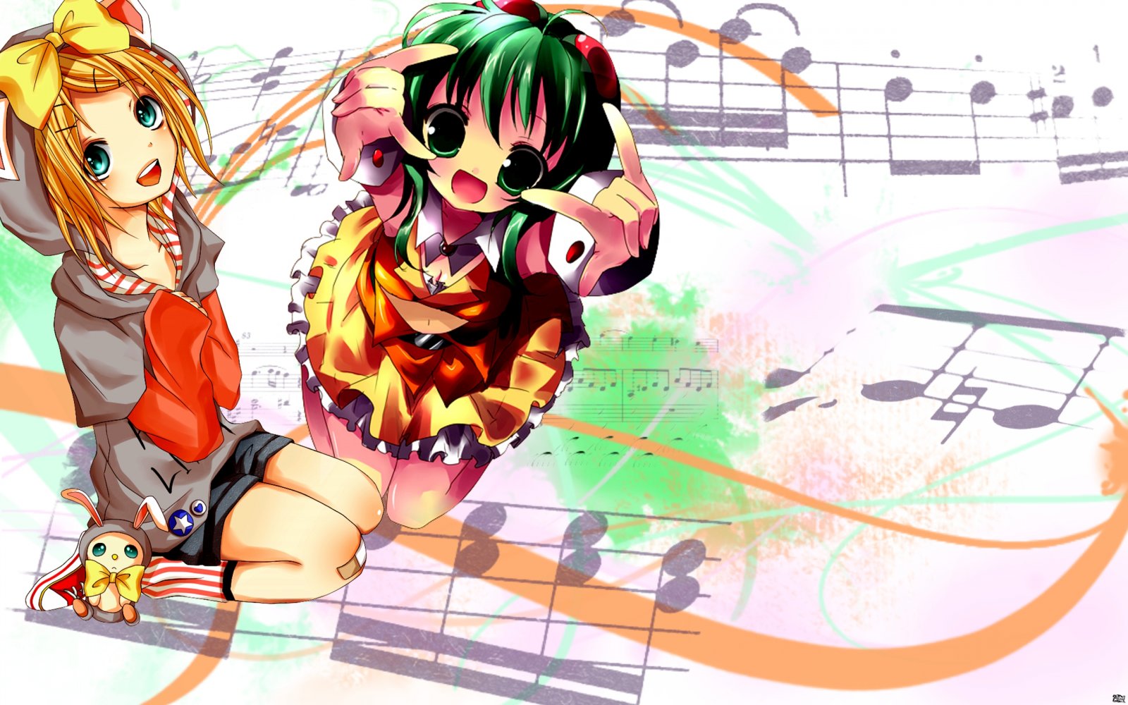 Fonds d'cran Manga Vocalods Vocaloid