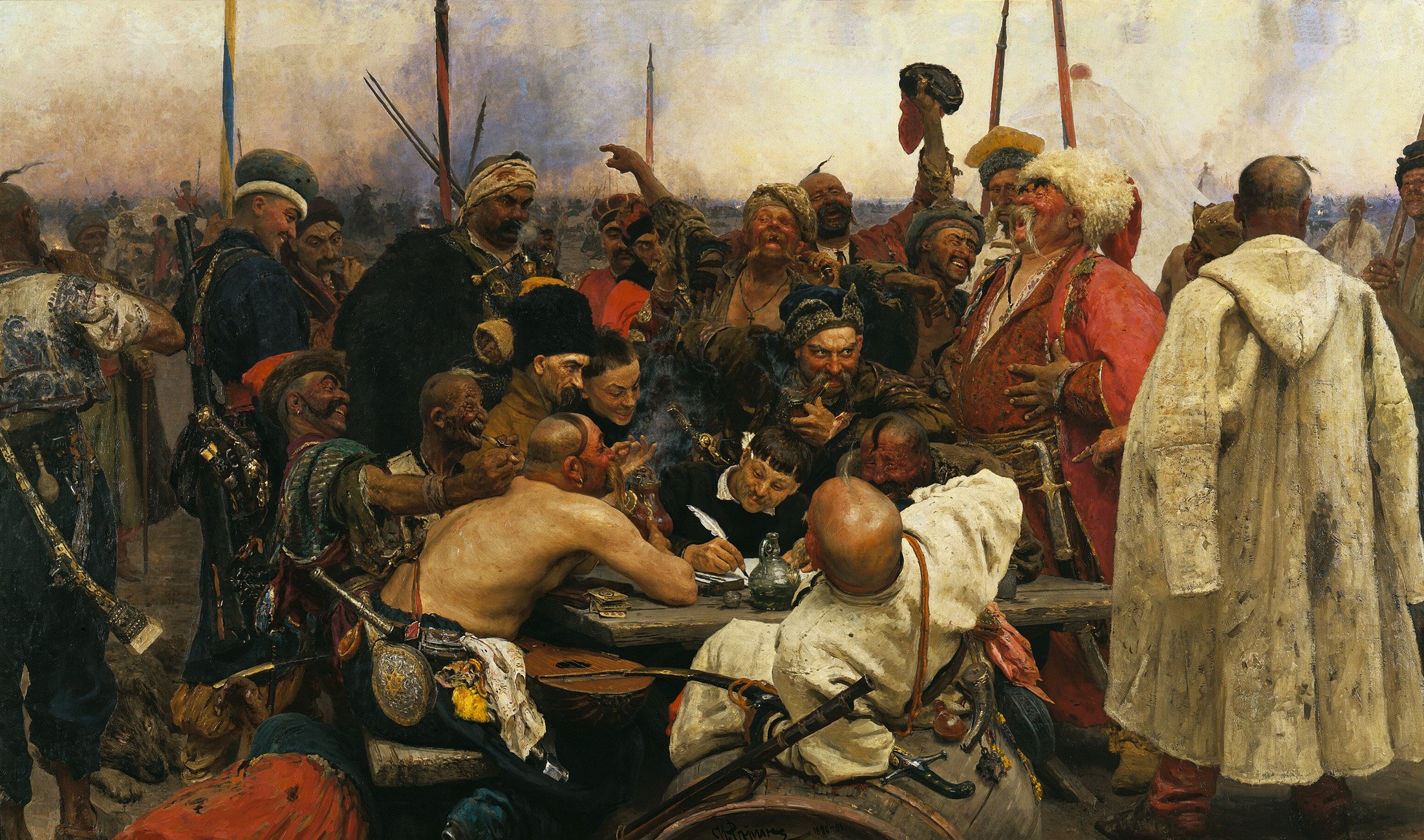 Fonds d'cran Art - Peinture Historique Cossacks