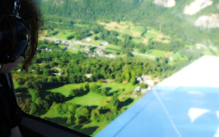 Fonds d'cran Nature Montagnes Vue de Haut