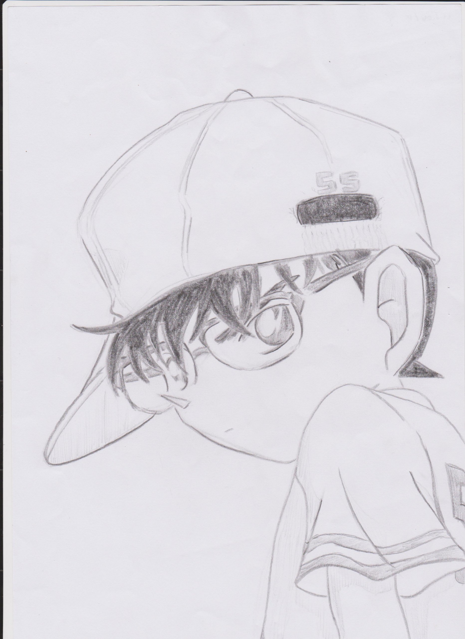 Fonds d'cran Art - Crayon Manga - Detective Conan conan.e