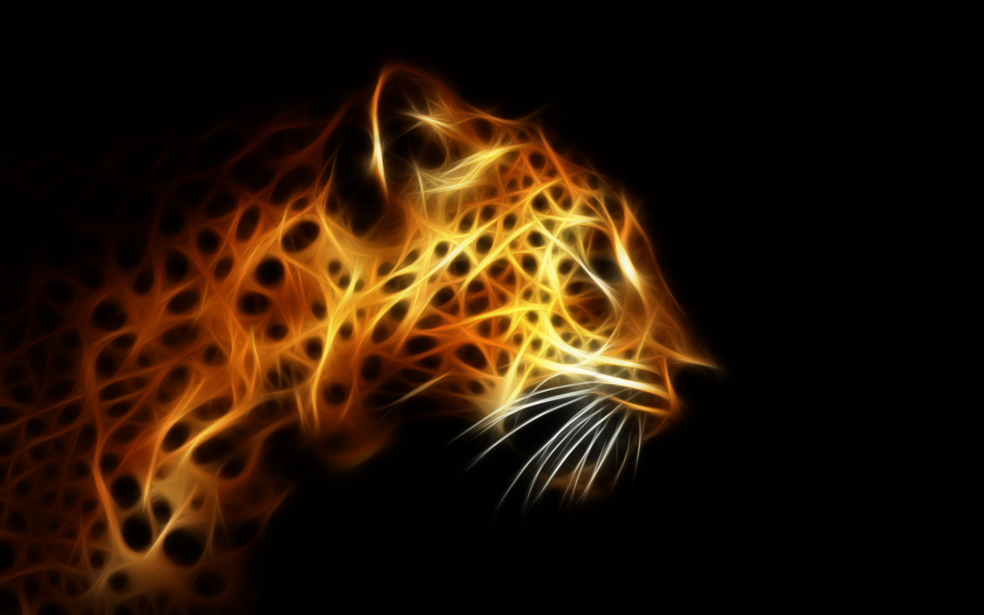 Wallpapers Digital Art Animals Panthere