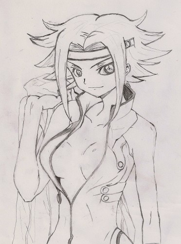 Fonds d'cran Art - Crayon Manga - Code Geass Kallen