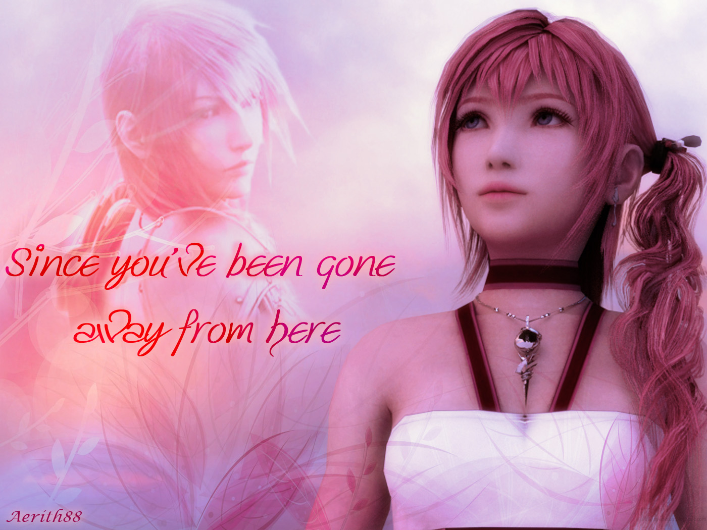 Fonds d'cran Jeux Vido Final Fantasy XIII-2 Serah FF13-2