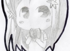 Fonds d'cran Art - Crayon orihime