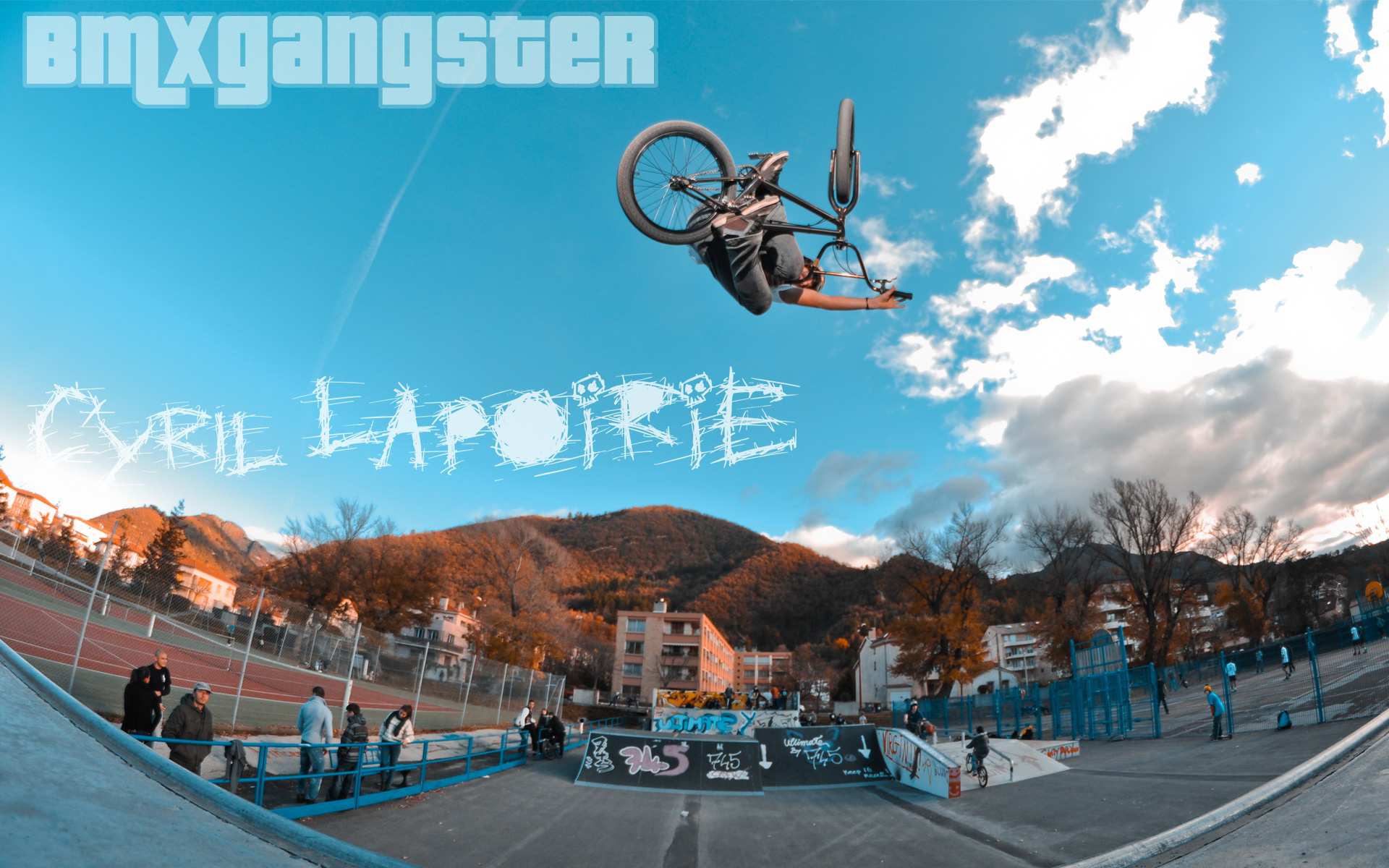 Wallpapers Sports - Leisures BMX bmxgangster team - cyril lapoirie