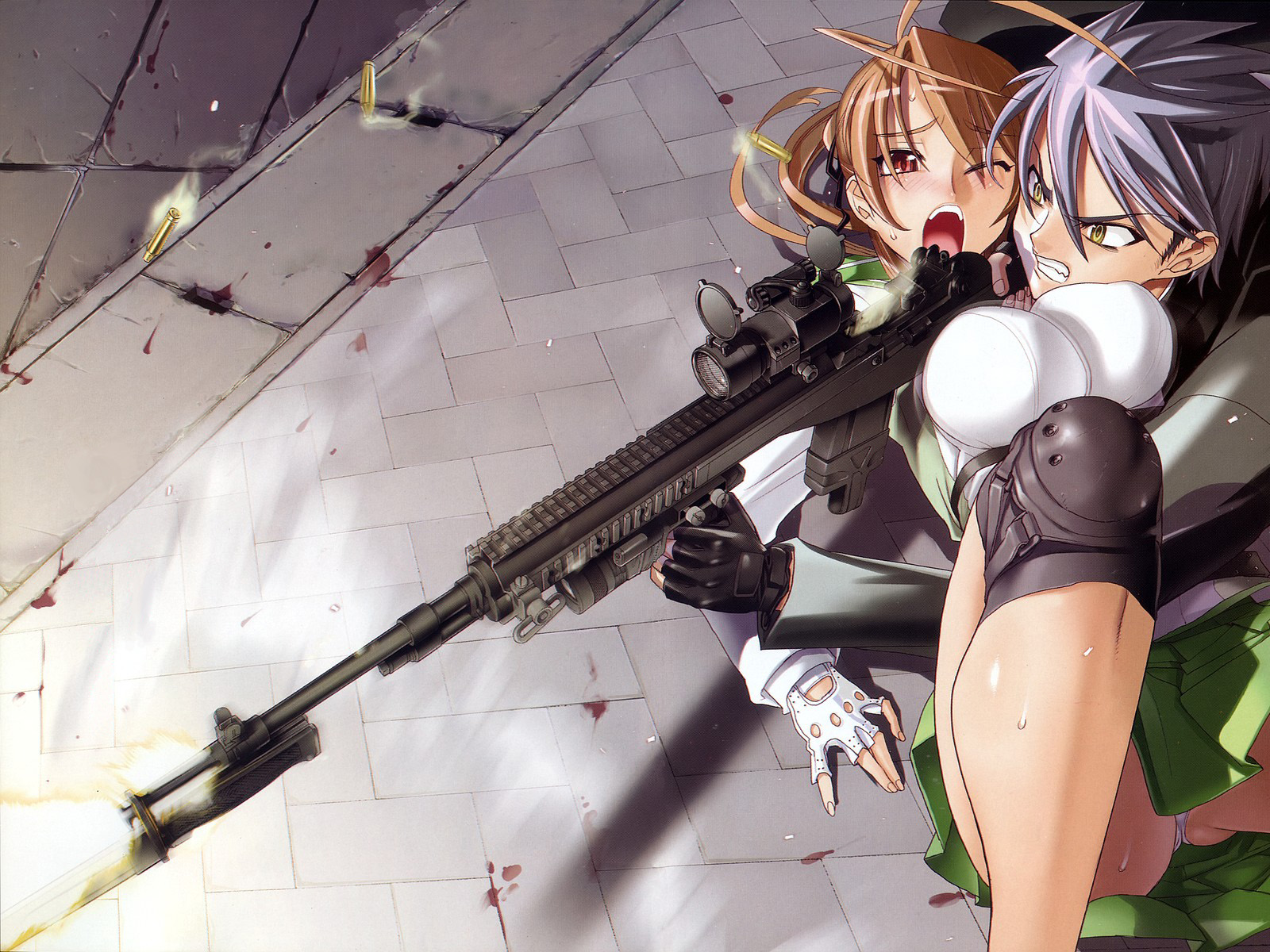 Wallpapers Manga High School of the dead high school of the dead