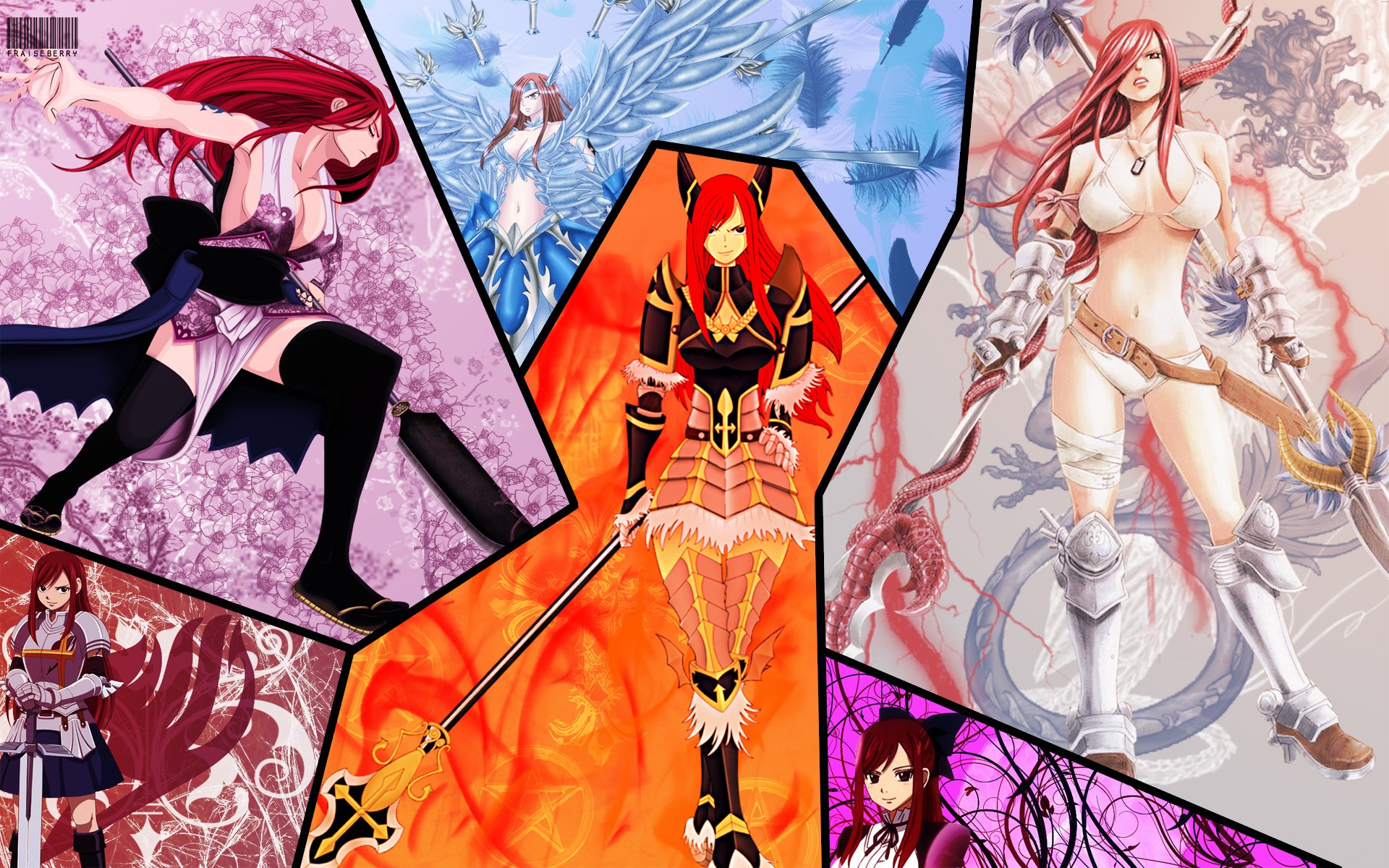 Fonds d'cran Manga Fairy Tail Titania