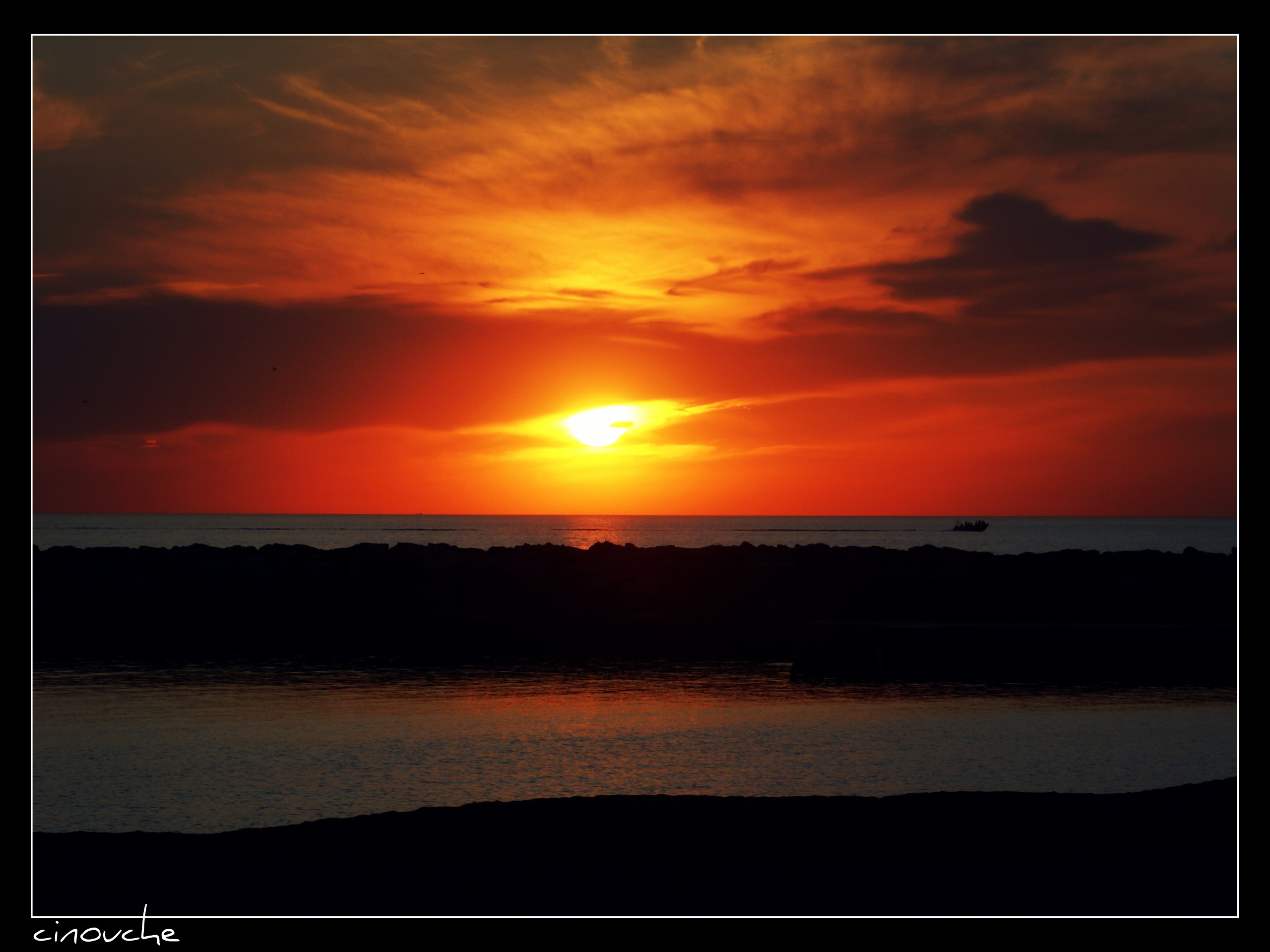 Fonds d'cran Nature Couchers et levers de Soleil sunset