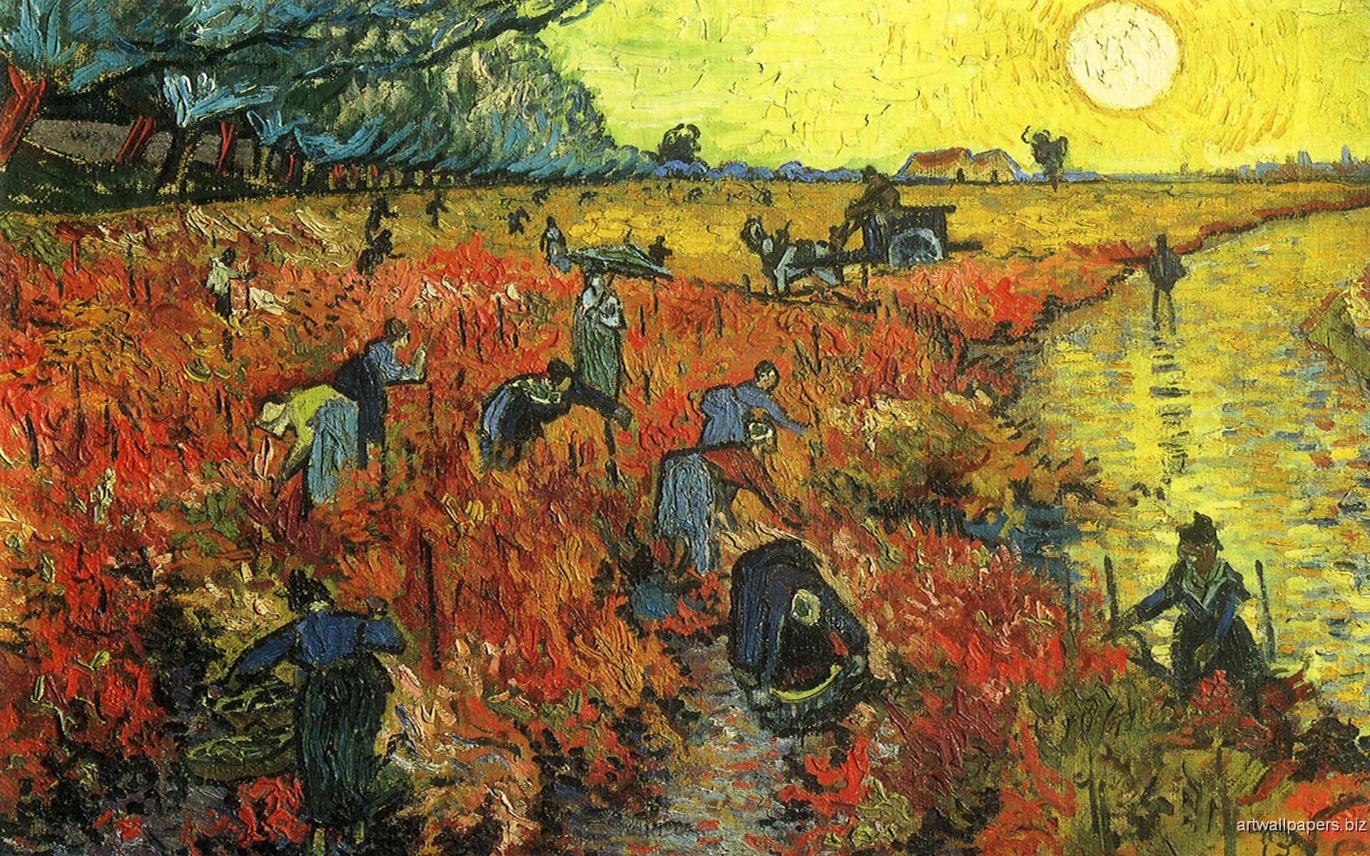 Fonds d'cran Art - Peinture Impressionniste Van gogh peintures