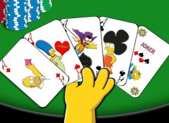  Dessins Anims Simpsons' Poker