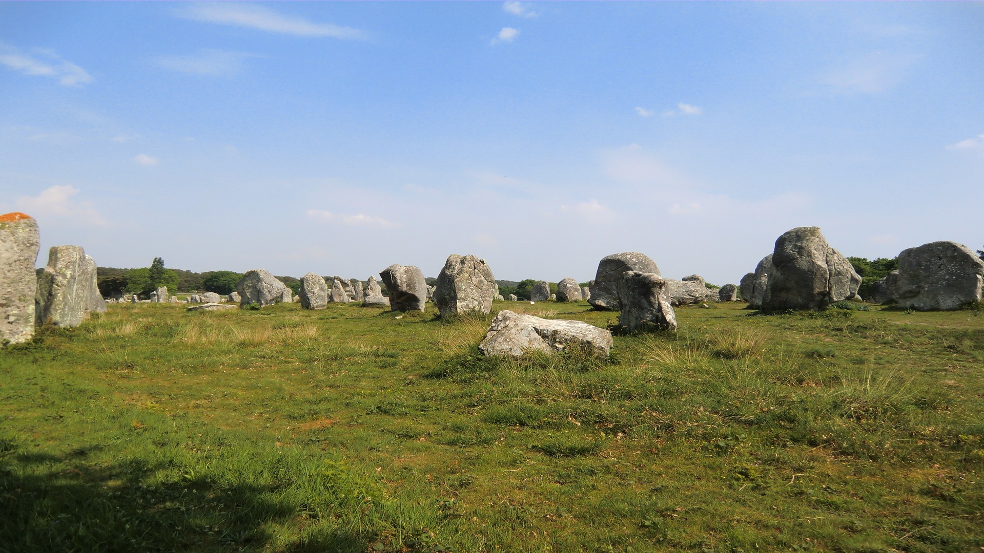 Fonds d'cran Voyages : Europe France > Bretagne Menhir Carnac