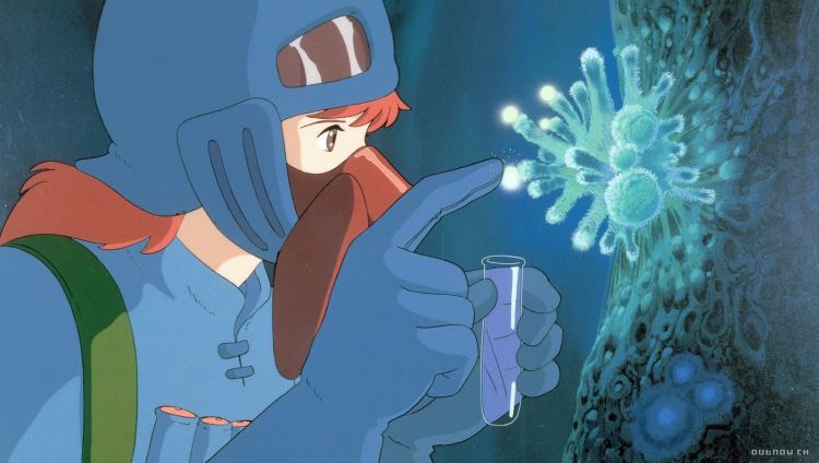 Fonds d'cran Manga Nausica de la Valle du Vent Nausicaä de la Vallée du Vent