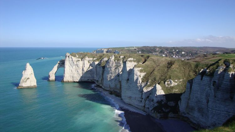 Wallpapers Trips : Europ France > Normandie Etretat