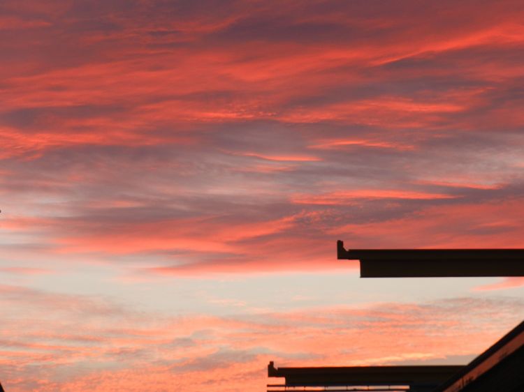 Fonds d'cran Nature Couchers et levers de Soleil nuages