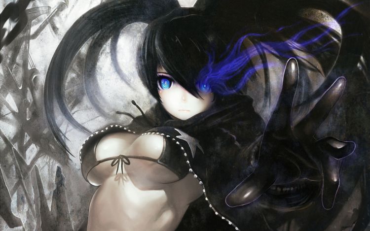 Fonds d'cran Manga Black Rock Shooter black rock shooter