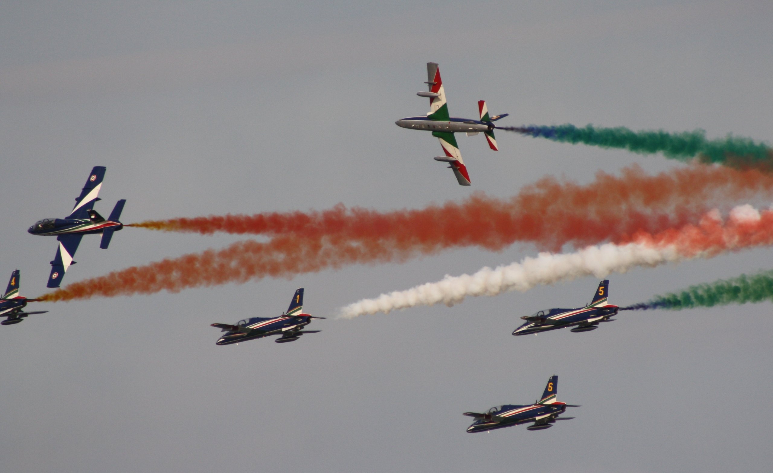 Wallpapers Planes Airshows Frecce tricolori