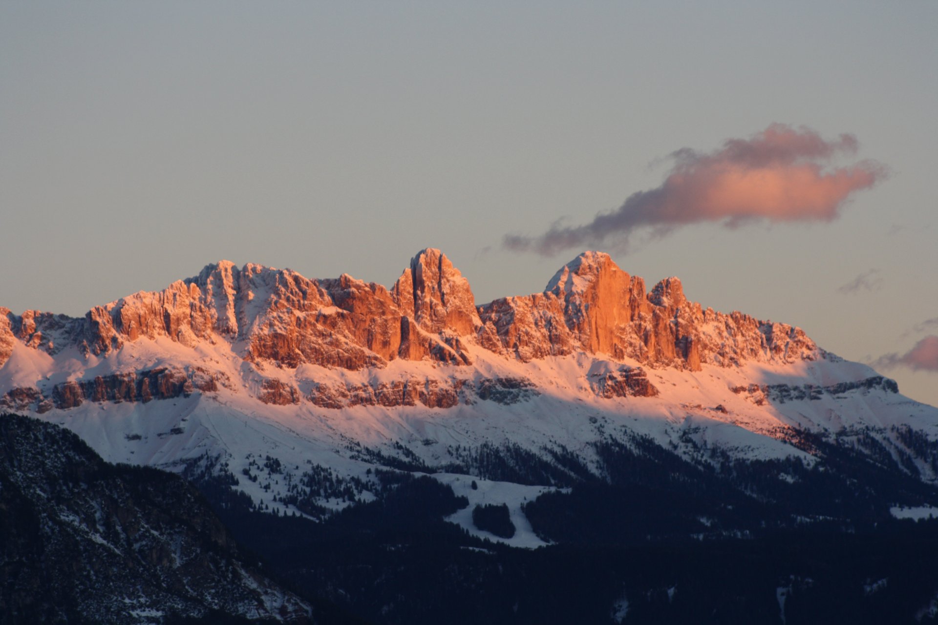 Fonds d'cran Nature Montagnes Catinaccio