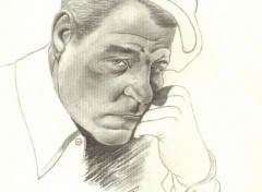  Art - Pencil Mine de Plomb : Jean Gabin 