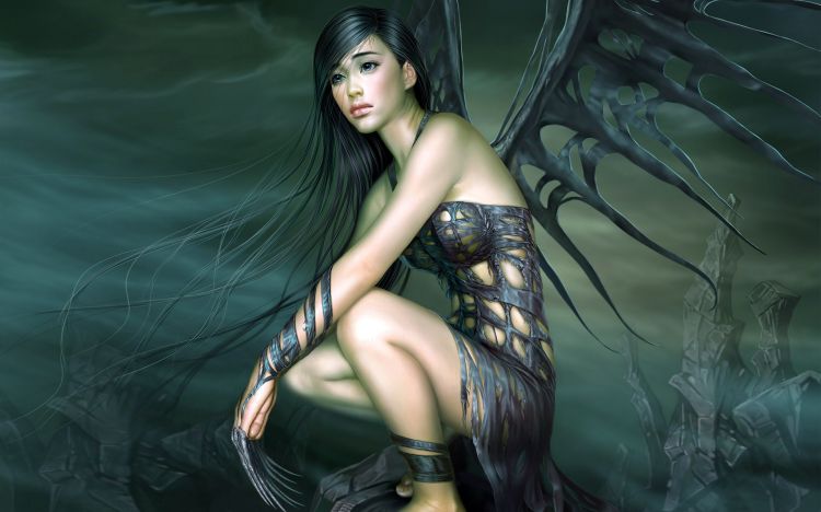 Wallpapers Fantasy and Science Fiction Angels Beauts digitales