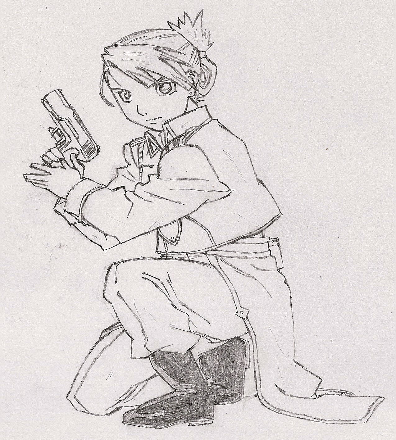 Fonds d'cran Art - Crayon Manga - Full Metal Alchemist 