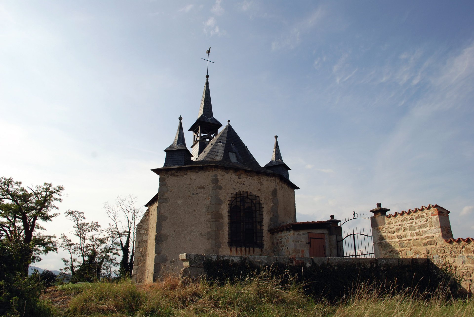 Wallpapers Constructions and architecture Religious Buildings Chapelle de Grezolles ,Loire 42