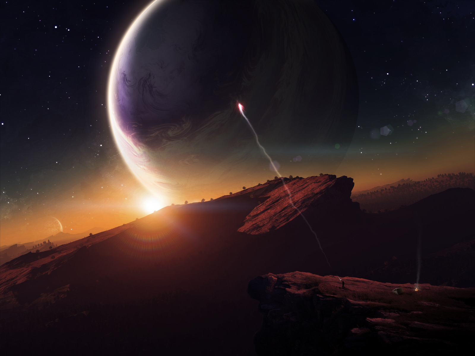 Wallpapers Fantasy and Science Fiction Futuristic Landscapes 