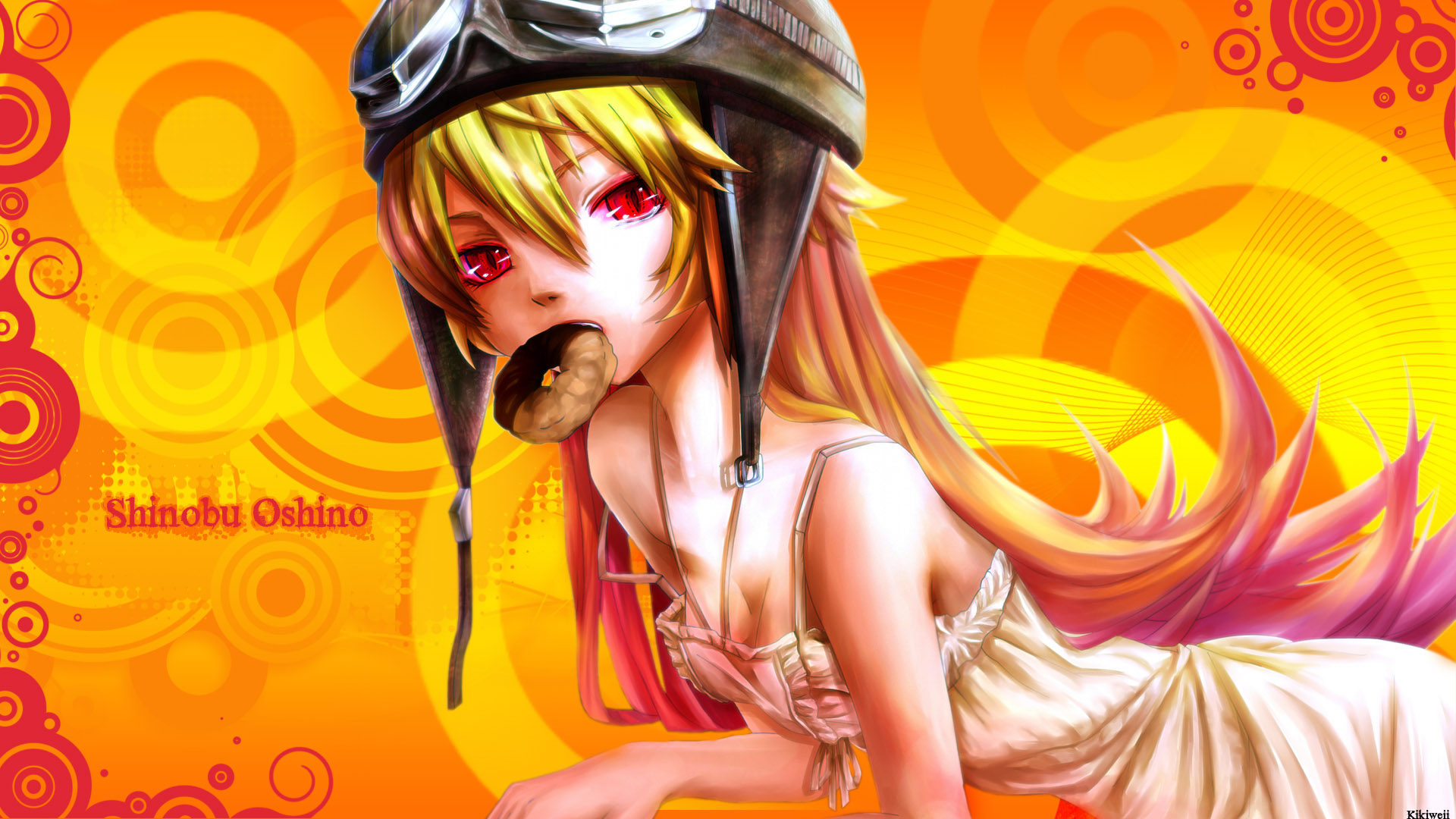 Wallpapers Manga Miscellaneous Shinobu Oshino- Bakemonogatari