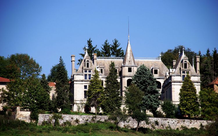 Wallpapers Constructions and architecture Castles - Palace chateau de la Cote , Bussieres ,Loire 42