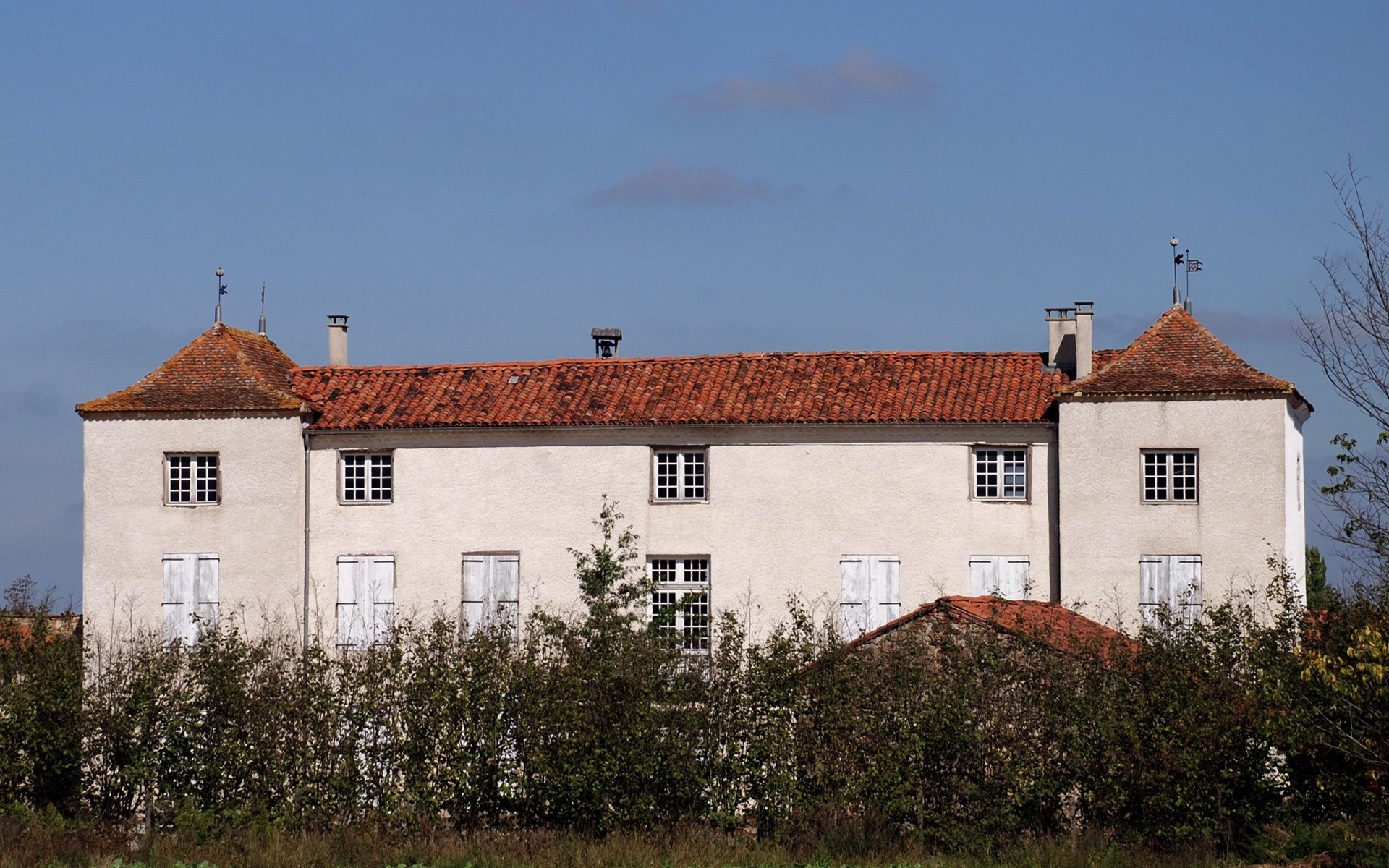 Fonds d'cran Constructions et architecture Chteaux - Palais Chateau Chabet ,Facade arriere