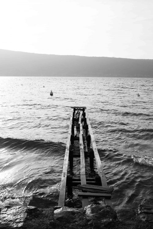 Fonds d'cran Nature Lacs - Etangs Dangerous pontoon