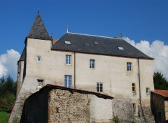  Constructions et architecture chateau de sainte Colombe sur Gands ,Loire 42