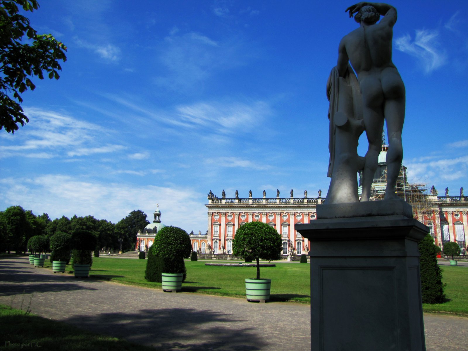 Wallpapers Constructions and architecture Castles - Palace Au parc Sanssouci