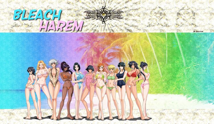 Fonds d'cran Manga Bleach Bleach Harem