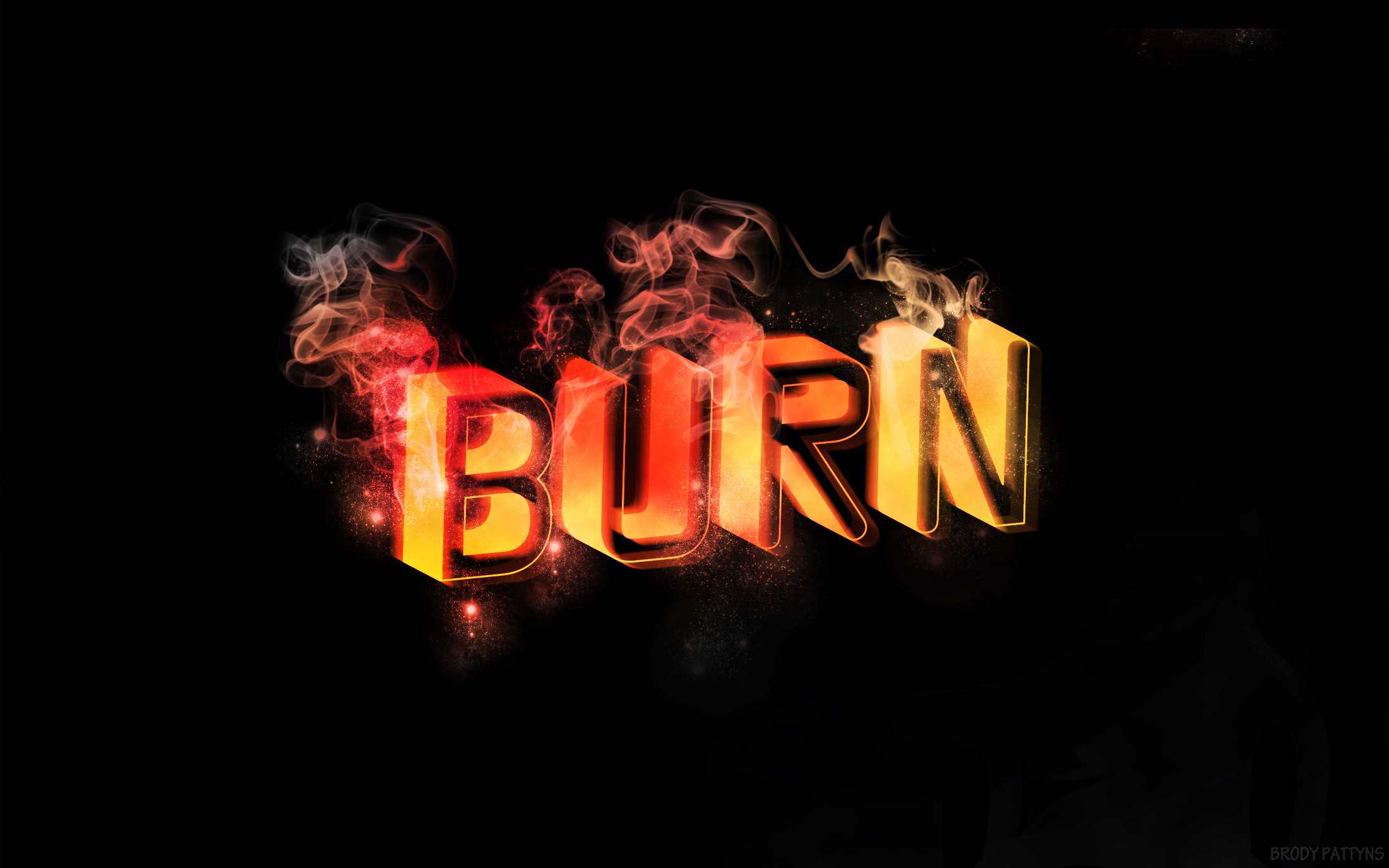 Wallpapers Digital Art Graffitis - Typography Burn or Freeze