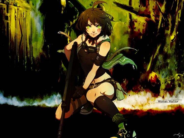 Wallpapers Manga Miscellaneous Woman warrior